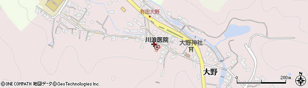 佐賀県西松浦郡有田町大野乙2738周辺の地図