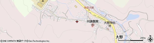 佐賀県西松浦郡有田町大野乙2756周辺の地図
