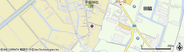 福岡県柳川市間800周辺の地図