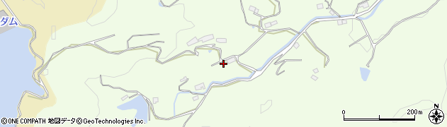 佐賀県武雄市上西山2516周辺の地図