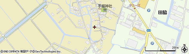 福岡県柳川市間826周辺の地図