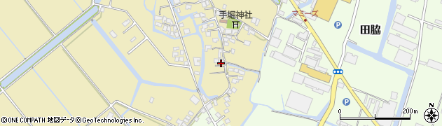 福岡県柳川市間824周辺の地図