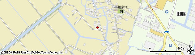 福岡県柳川市間1225周辺の地図