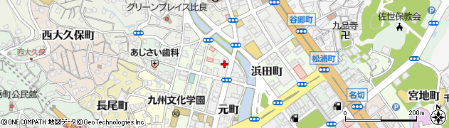 長崎県佐世保市元町3周辺の地図