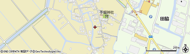 福岡県柳川市間835周辺の地図