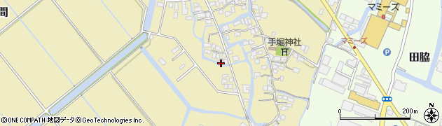 福岡県柳川市間870周辺の地図