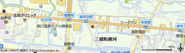 ＨｏｎｄａＣａｒｓ博多柳川店周辺の地図
