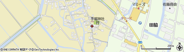 福岡県柳川市間779周辺の地図