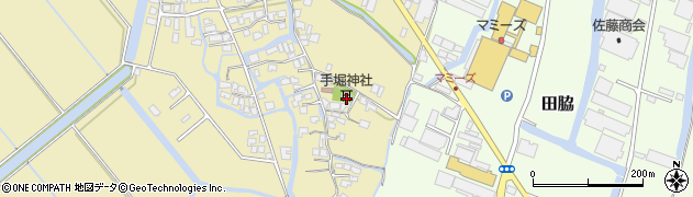 福岡県柳川市間778周辺の地図