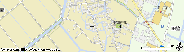 福岡県柳川市間874周辺の地図