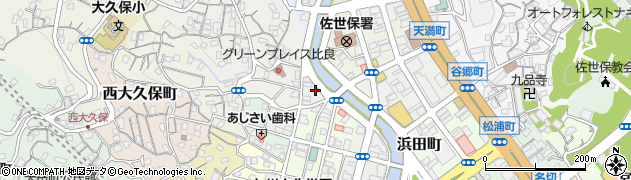 長崎県佐世保市比良町1周辺の地図