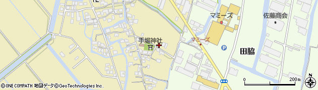 福岡県柳川市間761周辺の地図