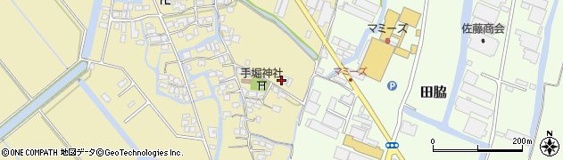 福岡県柳川市間763周辺の地図