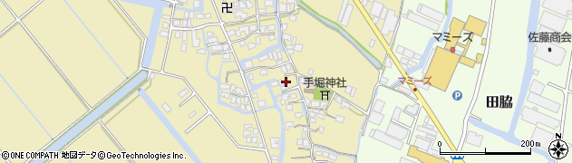 福岡県柳川市間847周辺の地図