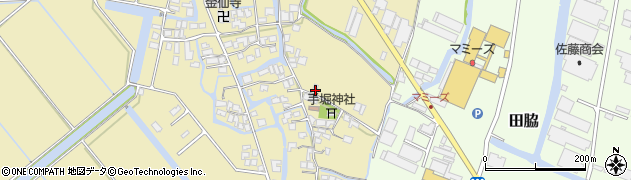 福岡県柳川市間753周辺の地図