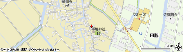 福岡県柳川市間754周辺の地図