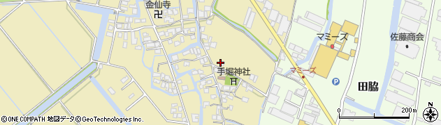 福岡県柳川市間755周辺の地図