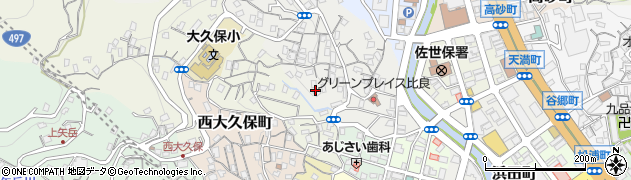 長崎県佐世保市比良町7周辺の地図