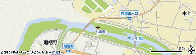 鶴栖橋周辺の地図
