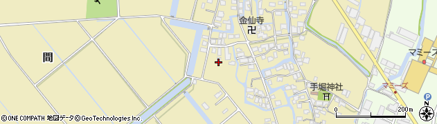 福岡県柳川市間1203周辺の地図
