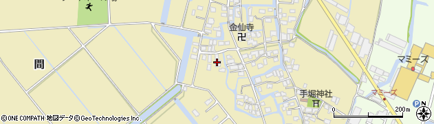 福岡県柳川市間1202周辺の地図