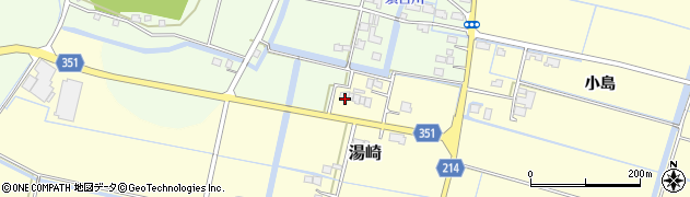 佐賀県杵島郡白石町湯崎767周辺の地図