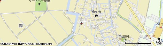 福岡県柳川市間1200周辺の地図