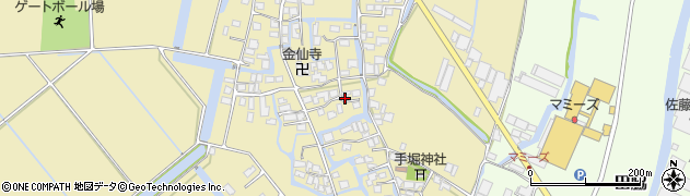 福岡県柳川市間906周辺の地図