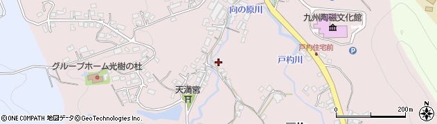 佐賀県有田町（西松浦郡）戸杓（丙）周辺の地図