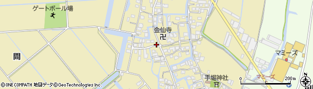 福岡県柳川市間938周辺の地図