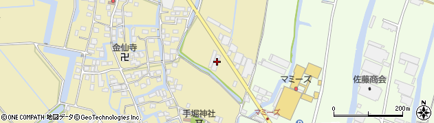 福岡県柳川市間731周辺の地図