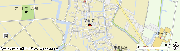 福岡県柳川市間937周辺の地図