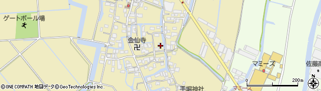 福岡県柳川市間910周辺の地図
