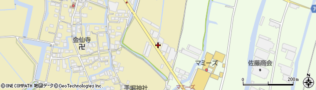 福岡県柳川市間729周辺の地図