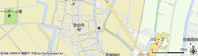 福岡県柳川市間667周辺の地図