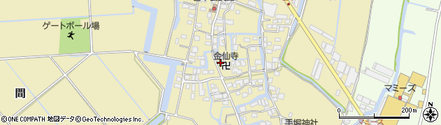 福岡県柳川市間952周辺の地図