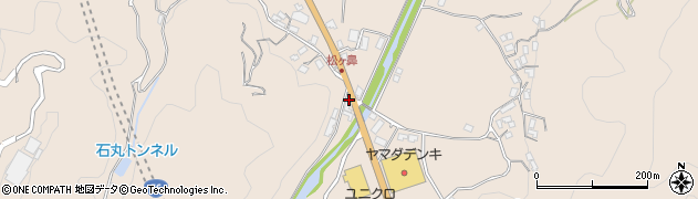 愛媛県宇和島市祝森1205周辺の地図