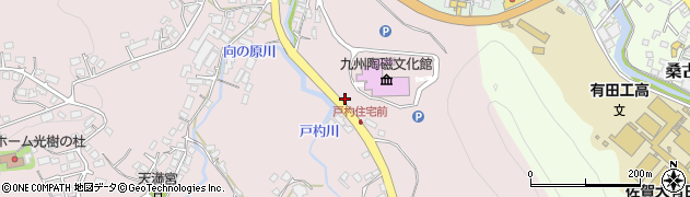 佐賀県有田町（西松浦郡）戸杓（乙）周辺の地図