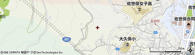 長崎県佐世保市比良町290周辺の地図