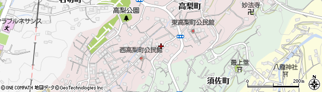 西日本新聞エリアセンター　佐世保中央周辺の地図