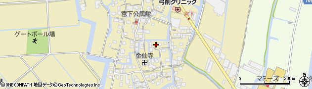福岡県柳川市間915周辺の地図