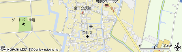 福岡県柳川市間918周辺の地図