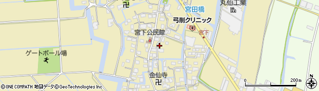福岡県柳川市間613周辺の地図