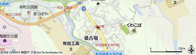 佐賀県有田町（西松浦郡）桑古場周辺の地図