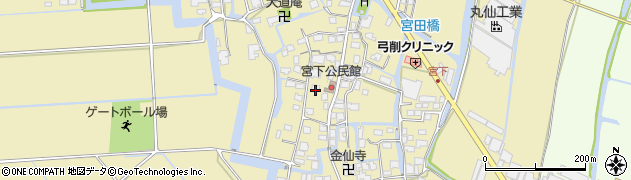 福岡県柳川市間551周辺の地図