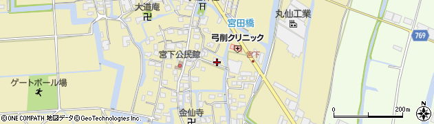 福岡県柳川市間637周辺の地図