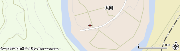 高知県高岡郡四万十町大向19周辺の地図