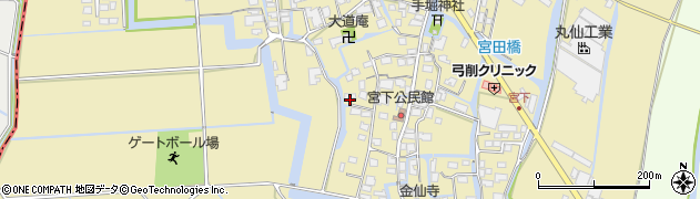 福岡県柳川市間500周辺の地図