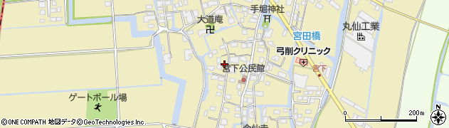 福岡県柳川市間508周辺の地図