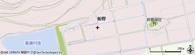 佐賀県白石町（杵島郡）船野周辺の地図